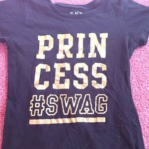 Girls Princess Swag Top by The Children's Place Size 5/6